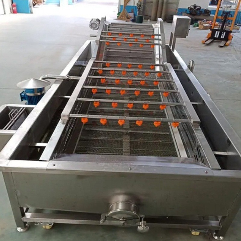 廠家供應(yīng)軟包裝袋清洗機(jī) 蔬菜瓜果氣泡清洗流水線 水產(chǎn)品清洗設(shè)備