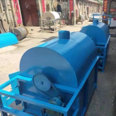 滾筒炒鍋小型炒鍋旋轉(zhuǎn)烘爐電動花生瓜子炒貨機燃?xì)饧訜岷娓蓹C