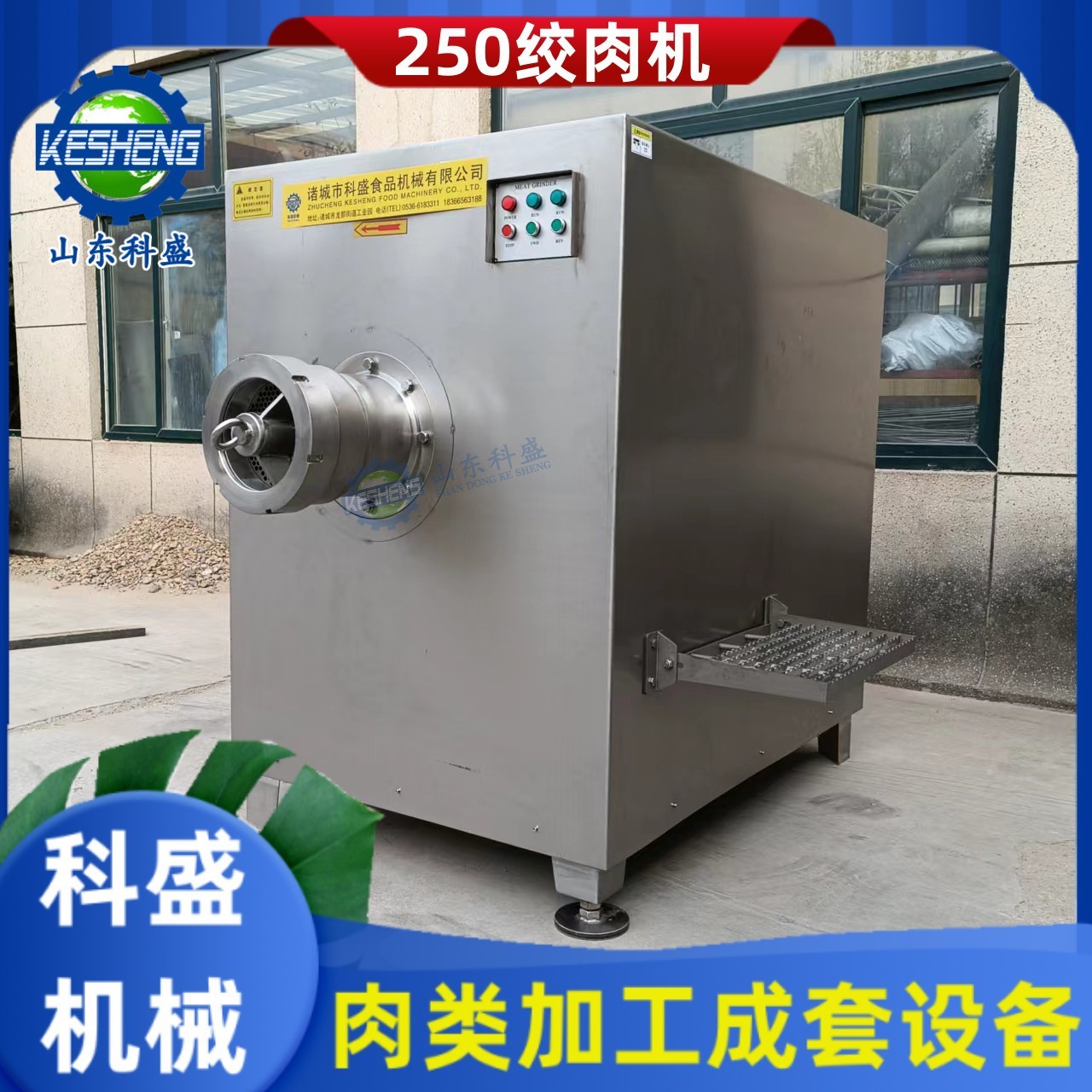 250絞肉機(jī) 商用牛肉餡絞碎機(jī) 雞架鴨架絞碎機(jī) 凍盤絞肉機(jī)