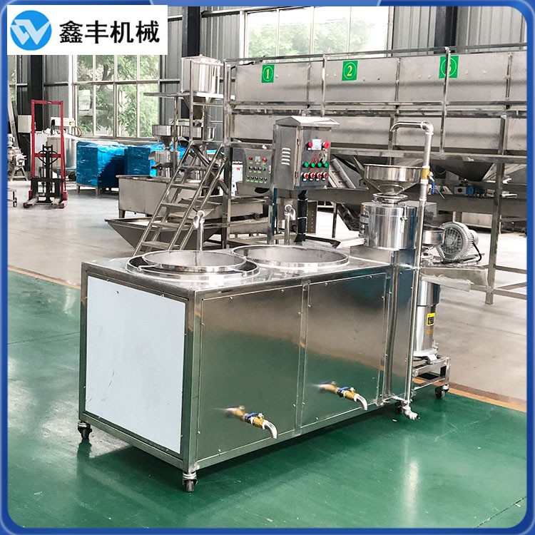 商用豆腐機(jī)器價(jià)格 全自動(dòng)豆腐機(jī)整套實(shí)拍 現(xiàn)場(chǎng)做豆腐視頻教學(xué)