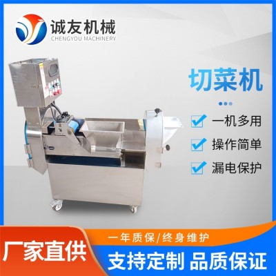多功能進(jìn)口切菜機 不銹鋼全自動切塊切丁切絲機