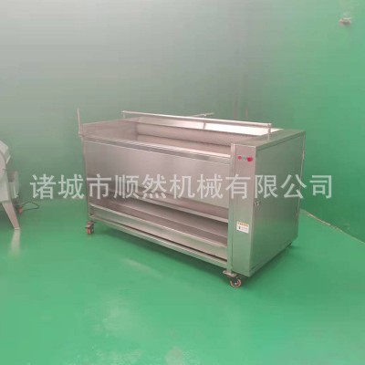 供應(yīng)土豆去皮清洗機(jī) 蓮藕大姜清洗設(shè)備 毛刷蘿卜紅薯清洗去皮機(jī)