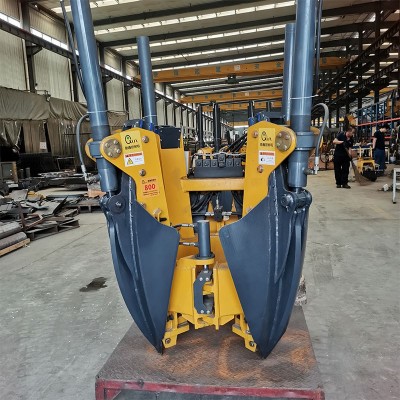 勤鑫履帶式挖樹機 挖機改裝苗圃移栽機 WS80型帶土球移植起球機