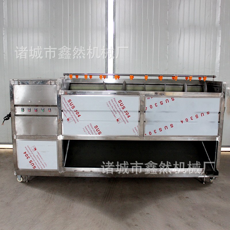 廠家供應(yīng) 土豆 紅薯 大姜 馬蹄 豬蹄 豬頭 毛刷清洗機(jī)不銹鋼材