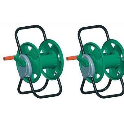 廠家供應水車架子 簡易水管車水管收納架 35米掛壁式水管秒收