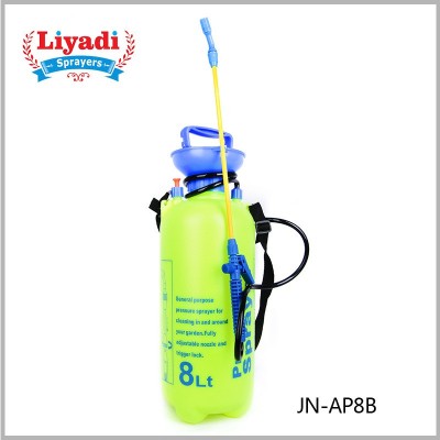 園藝氣壓式農(nóng)用手動(dòng)噴霧器打藥機(jī)噴水高壓洗車澆花噴壺8L10L