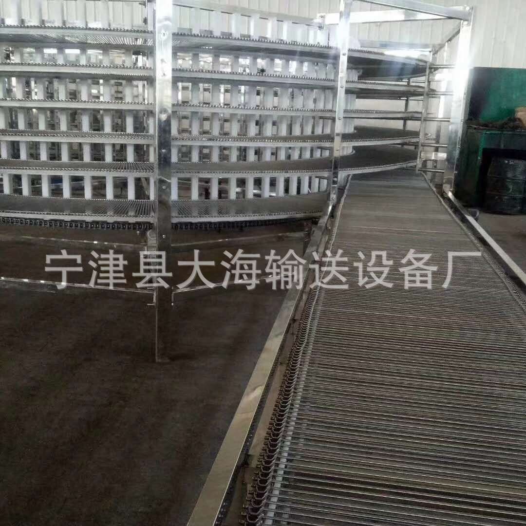 多層水餃螺旋塔式輸送機(jī) 晾曬冷卻塔輸送機(jī)