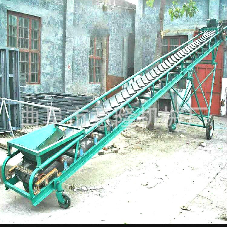 沙場用皮帶輸送機(jī) 600寬帶式輸送機(jī) V槽型皮帶輸送機(jī)意隆批發(fā)直銷