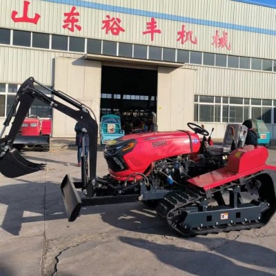 多功能旋耕機(jī) 小型農(nóng)用挖機(jī) 果園農(nóng)用挖機(jī) 履帶微耕機(jī)