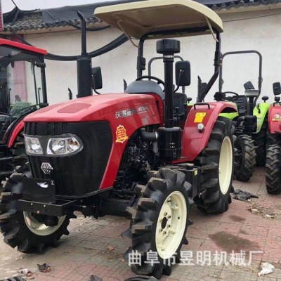 沃得強(qiáng)動(dòng)力704四驅(qū)拖拉機(jī) 農(nóng)田耕整翻地機(jī) 70馬力土豆收獲機(jī)