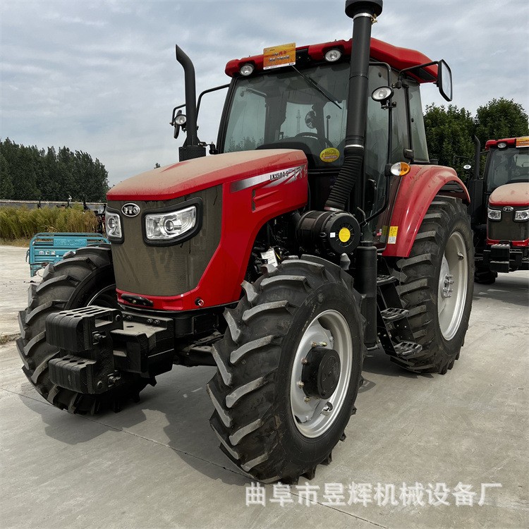大馬力高配東方紅LX1504大橋耐用拖拉機(jī)24+8帶爬行檔輪邊減速