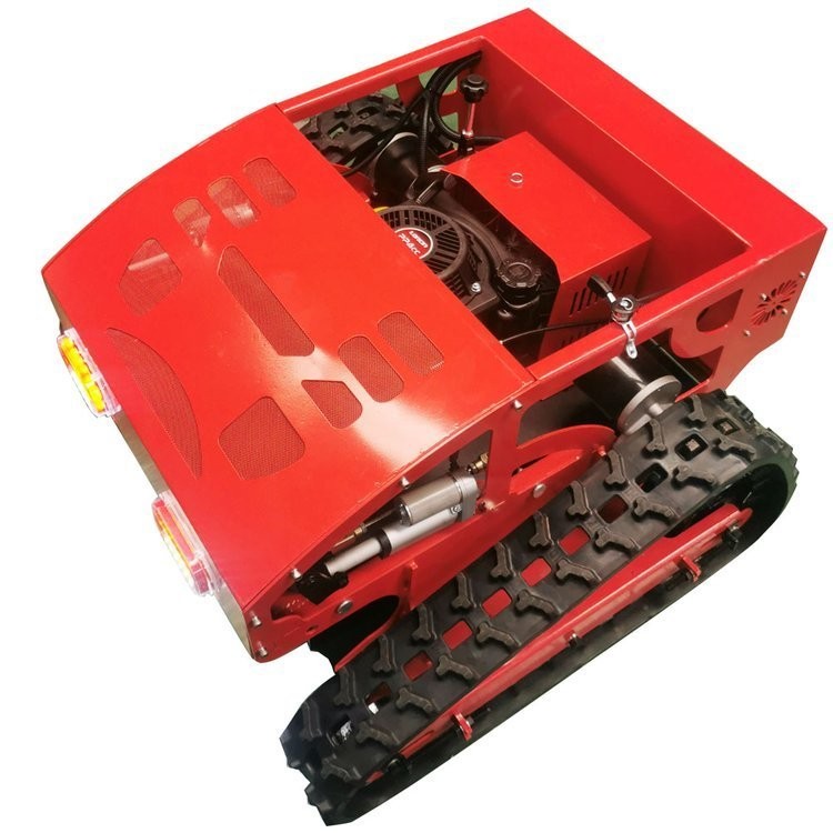 新型微型手推式山地自動(dòng)履帶割草機(jī)機(jī)器人使用方便