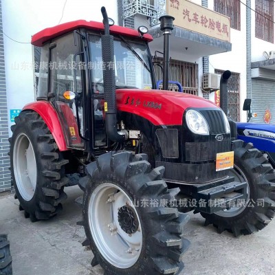 現(xiàn)車(chē) 東方紅LX804大橋農(nóng)用四驅(qū)拖拉機(jī)國(guó)三四缸庫(kù)存犁地滅茬旋耕機(jī)