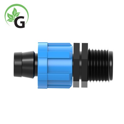 廠(chǎng)家供應(yīng) 外絲旁通滴灌帶接頭 滴灌帶外絲旁通接頭