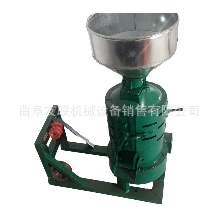 農(nóng)用糧食脫皮碾米機(jī) 200型兩項(xiàng)電脫皮碾米機(jī) 高粱去皮碾米機(jī)