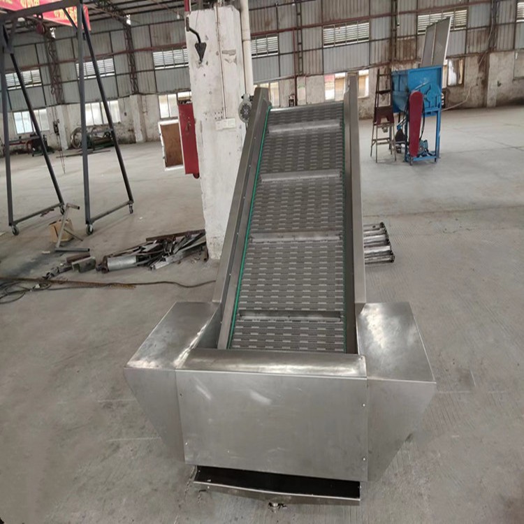 清洗線速凍線鏈板輸送機(jī)移動式不銹鋼鏈板式提升機(jī)瀝水脫水鏈板機(jī)