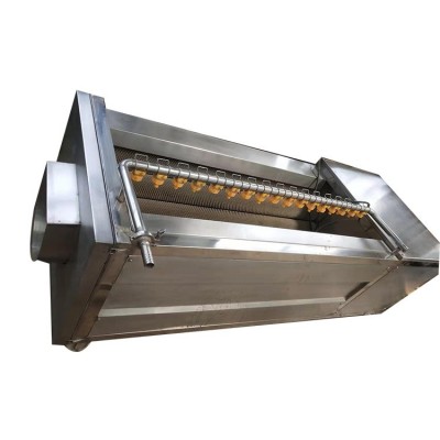 果蔬毛刷清洗機(jī) 土豆毛輥清洗去皮機(jī) 芋頭毛刷清洗設(shè)備