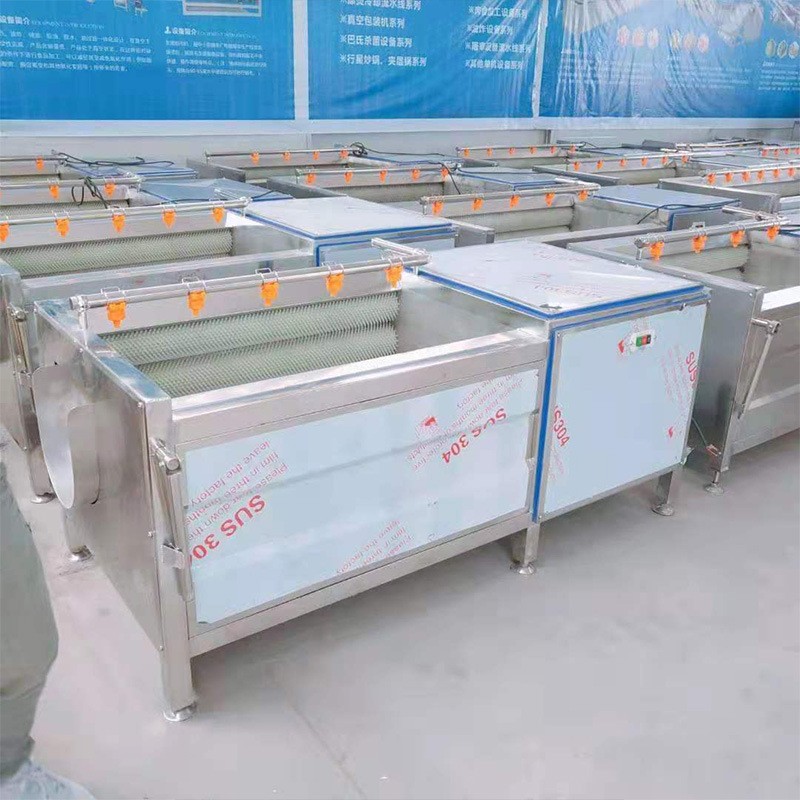 毛輥清洗機(jī) 海蠣子清洗去泥機(jī) 土豆根莖類果蔬去皮清洗機(jī)廠家直銷