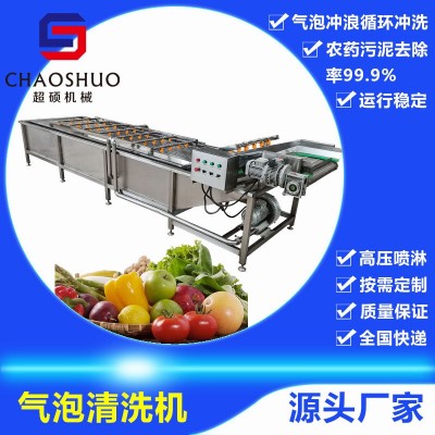 果蔬清洗機(jī) 甲魚(yú)清洗機(jī) 海鮮清洗機(jī) 氣泡和噴淋結(jié)合 氣泡清洗機(jī)