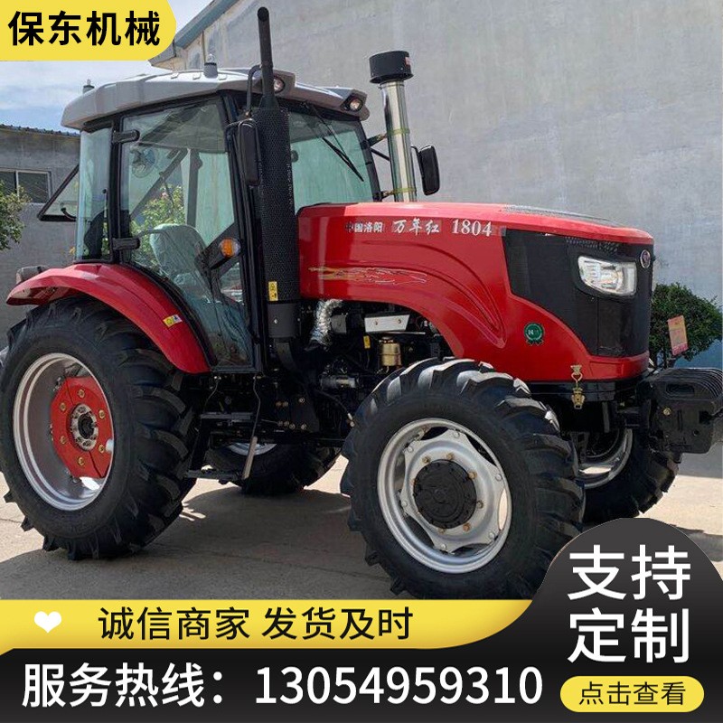 農(nóng)用804四驅(qū)拖拉機(jī)90馬力水田四輪拖拉機(jī)東方紅動(dòng)力704拖 拉機(jī)