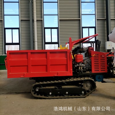 小型履帶搬運運輸車 山地履帶農(nóng)用履帶自卸車 水旱兩用柴油爬山虎