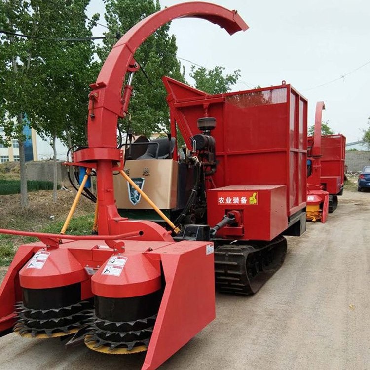 秸稈收割履帶式青儲機(jī)供應(yīng) 牧森農(nóng)業(yè)機(jī)械銷售 畜牧業(yè)使用