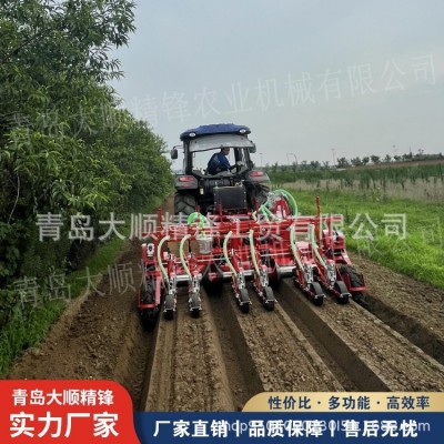 旋耕起壟滴灌氣吸播種機白蘿卜播種機蔬菜播種機河北張家口尚義縣