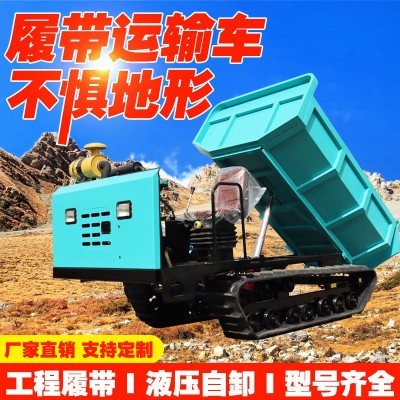 小型履帶運輸車全地形爬山王工程履帶運輸車農(nóng)用座駕運輸車