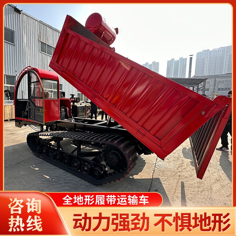 多用途爬山虎田間育苗水田搬運車農(nóng)用沼澤洼地工程履帶式運輸車