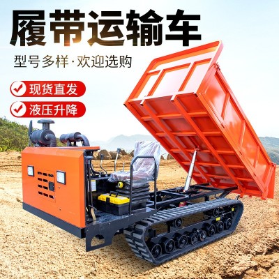 履帶自卸式運(yùn)輸車 全地形履帶爬山虎式運(yùn)輸車 工地礦山運(yùn)輸車