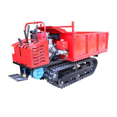 履帶運(yùn)輸車廠家全地形爬山虎1.52345T噸手扶座駕履帶運(yùn)輸車