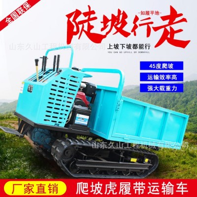 爬山虎運輸車小型履帶車全地形四不像爬坡王農(nóng)用果園山地林地魚塘