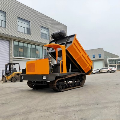 山地越野履帶運輸車 8噸履帶混凝土運輸車 全地形搬運車 油耗低