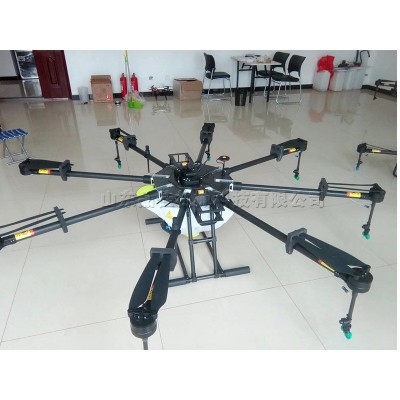 遙控導(dǎo)航農(nóng)田噴藥播種機 藥劑肥料播撒無人機 飛行平臺式打藥飛機