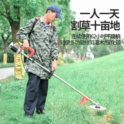 背負(fù)式農(nóng)用除草機(jī)割草機(jī)電動(dòng)大功率充電式打草機(jī)開(kāi)荒收割神器