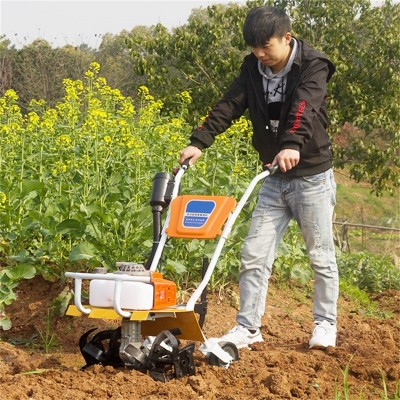 菜園苗圃松土除草機(jī)多功能小型微耕機(jī)手扶式農(nóng)用旋耕機(jī)大棚開(kāi)溝機(jī)