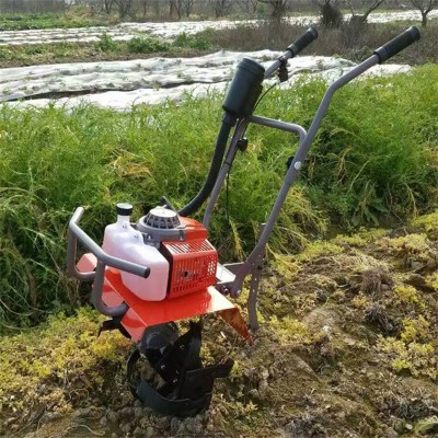 山坡地旋耕翻土犁地機(jī)多功能小型開(kāi)溝機(jī)四沖程汽油旋耕機(jī)廠(chǎng)家現(xiàn)貨