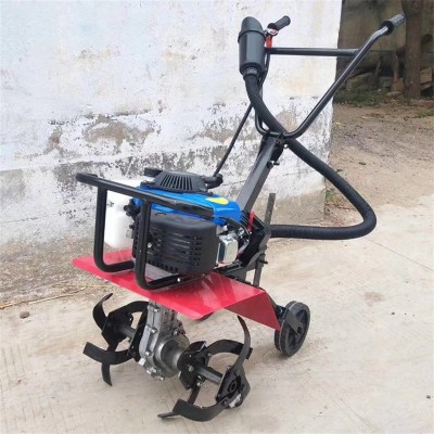 硬地開(kāi)荒碎土機(jī)手扶大馬力汽油旋耕機(jī)果園小型耕地機(jī)開(kāi)溝機(jī)除草機(jī)