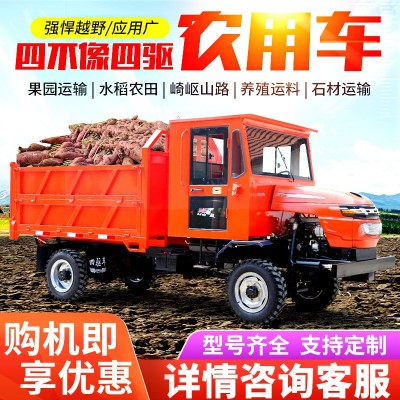柴油四不像四驅(qū)農(nóng)用車 爬坡工程運(yùn)輸車 全地形拉貨自卸四輪拖拉機(jī)