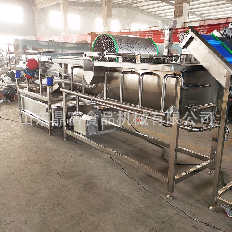 廠家自產(chǎn)大型鼓泡旋流水式大型洗菜機(jī) 供應(yīng)蔬果清洗機(jī) 渦流洗菜機(jī)