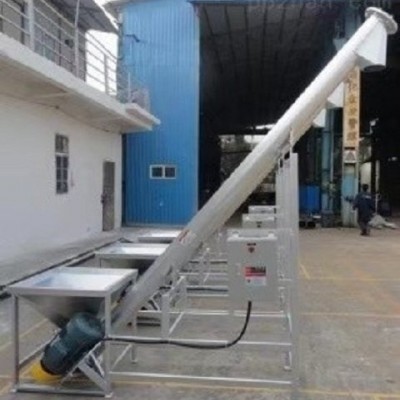 物料輸送提升用 食鹽糧食小麥玉米絞龍不銹鋼提升機批發(fā)