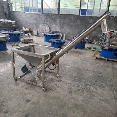 無軸管式螺旋輸送機(jī) 雷誠(chéng)機(jī)械廠家 有軸不銹鋼輸送