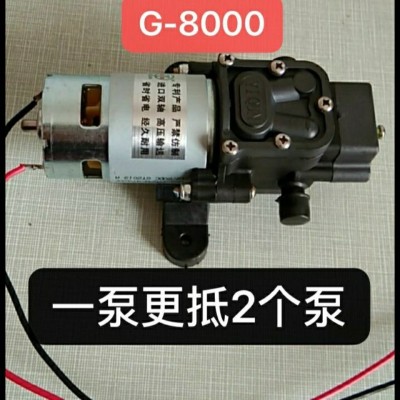 電動噴霧器水泵高壓8000轉(zhuǎn)水泵電機打藥機配件回流水泵噴霧器配件