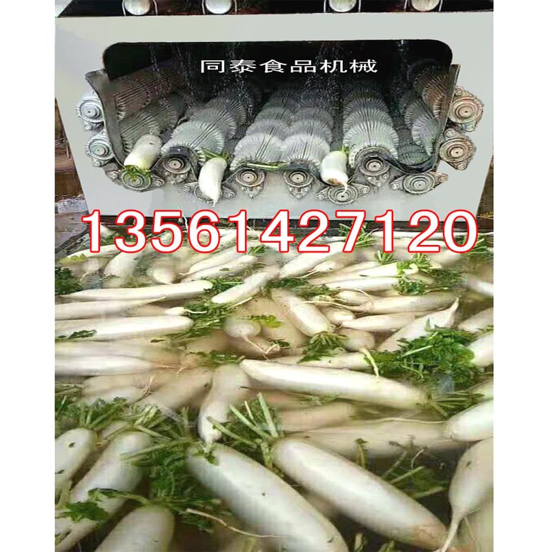 12輥白蘿卜清洗機(jī)