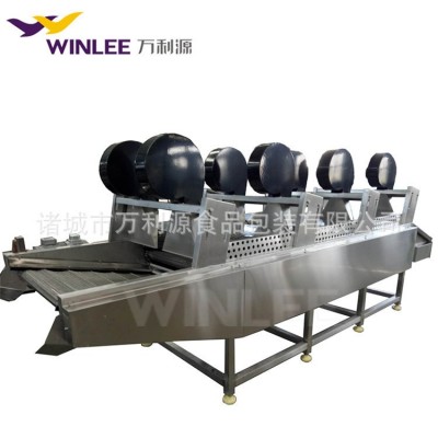 休閑食品包裝袋清洗風(fēng)干流水線 蔬菜清洗瀝水風(fēng)干機(jī) 食品風(fēng)干機(jī)