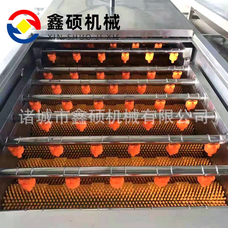 芋頭馬鈴薯清洗去皮機(jī) 多功能根莖類(lèi)毛輥清洗機(jī)設(shè)備胡蘿卜去泥機(jī)