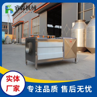 毛輥清洗機 豬腳刷毛加工設(shè)備 花生拋光清洗機器 土豆清 洗去皮機