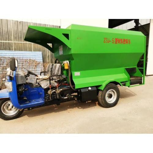 三輪飼料撒料車(chē)(zsj-5型三輪撒料車(chē))