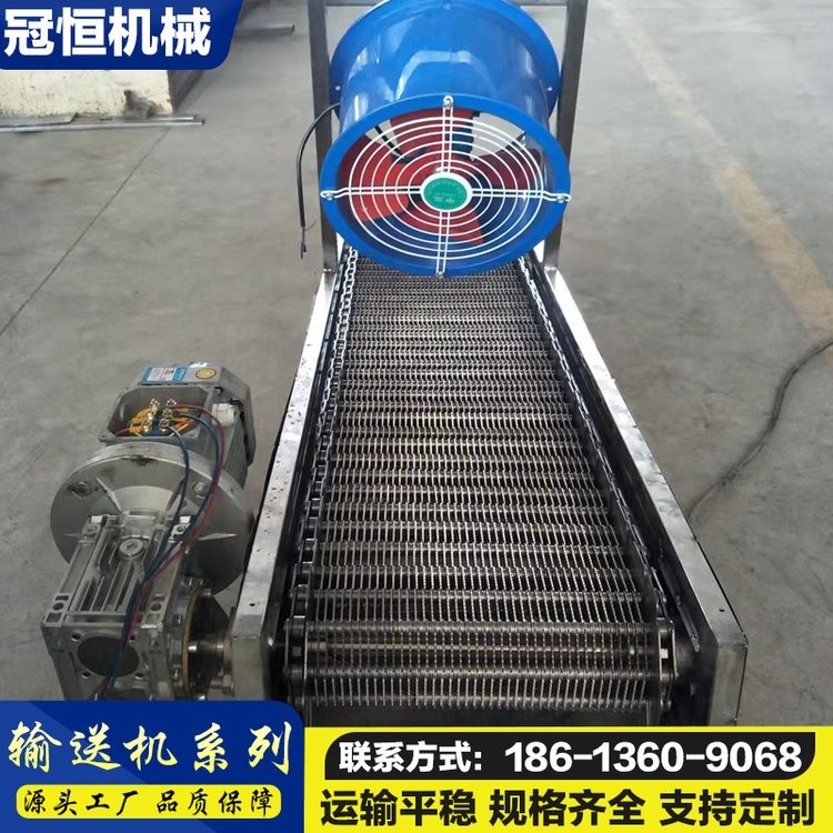 冠恒不銹鋼超大齒輪傳動輸送機 工業(yè)車間傳送機制造