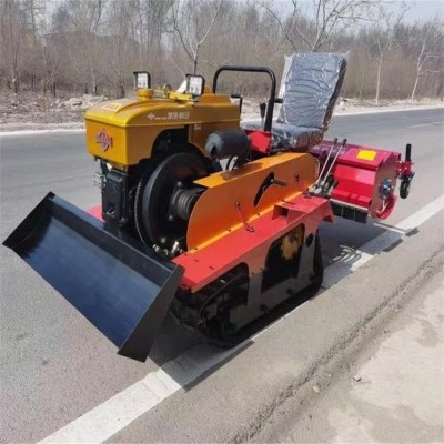 多功能履帶式微耕機40馬力 大容量濾芯 保護發(fā)動機 按需定制